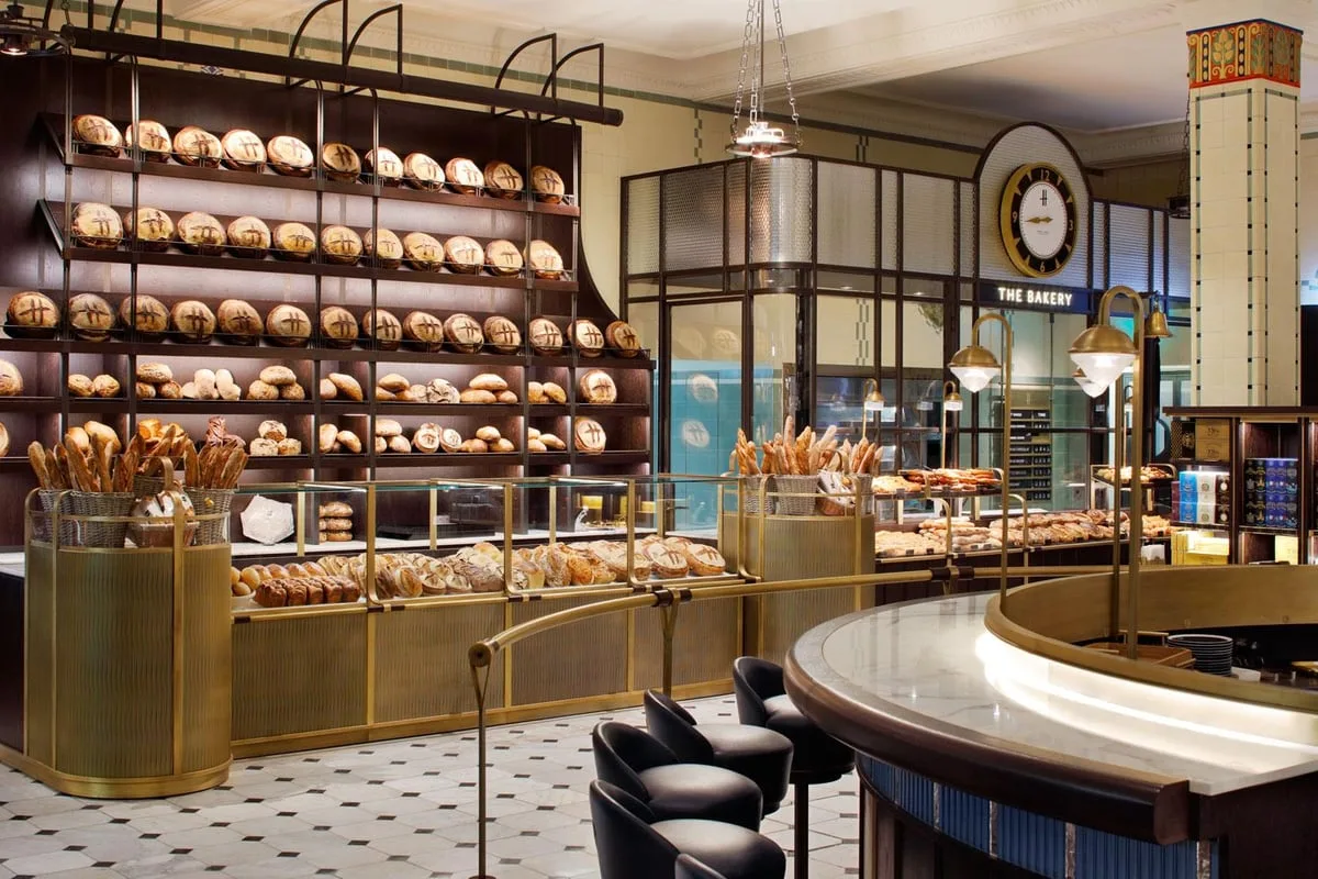 Harrods Unveils New Food Hall Makeover with Art Deco Coffee Bar and Bakery