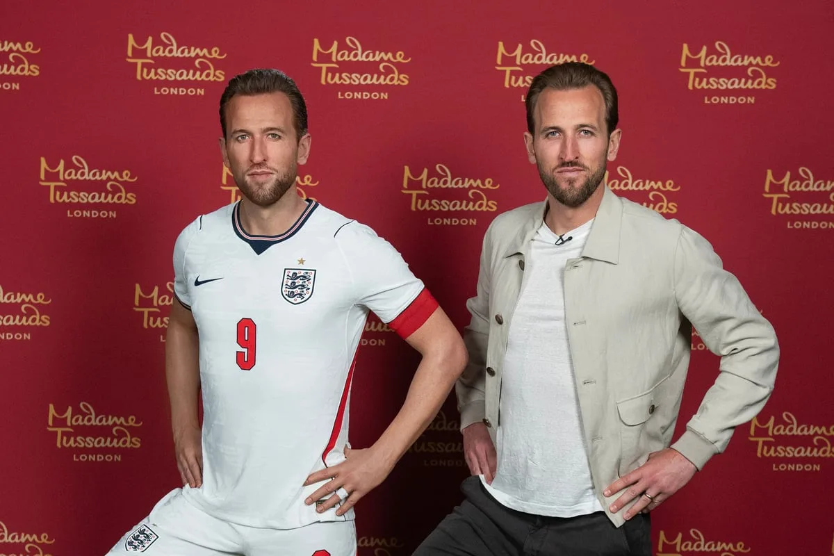 Harry Kane Waxwork Unveiled at Madame Tussauds London Ahead of World Cup