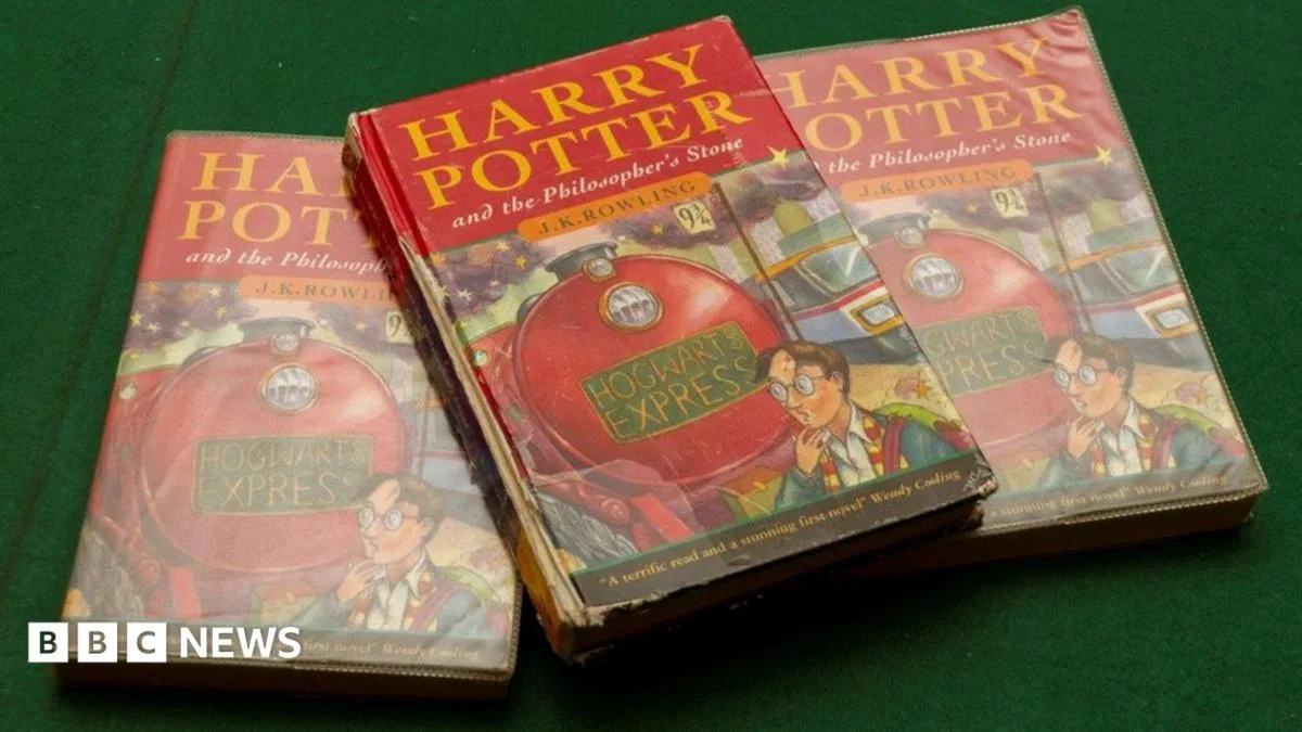 Harry Potter First Editions Rescued from Skip Expected to Fetch Thousands