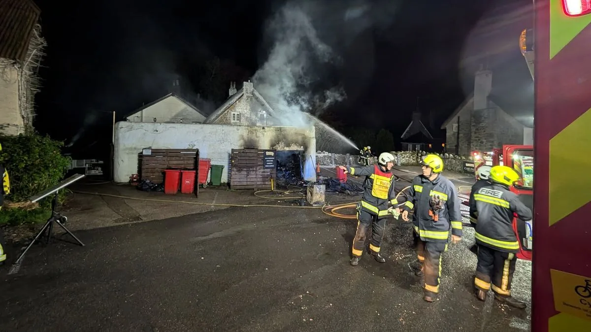 Fire Damages Pub Storeroom in Harry Potter Filming Village