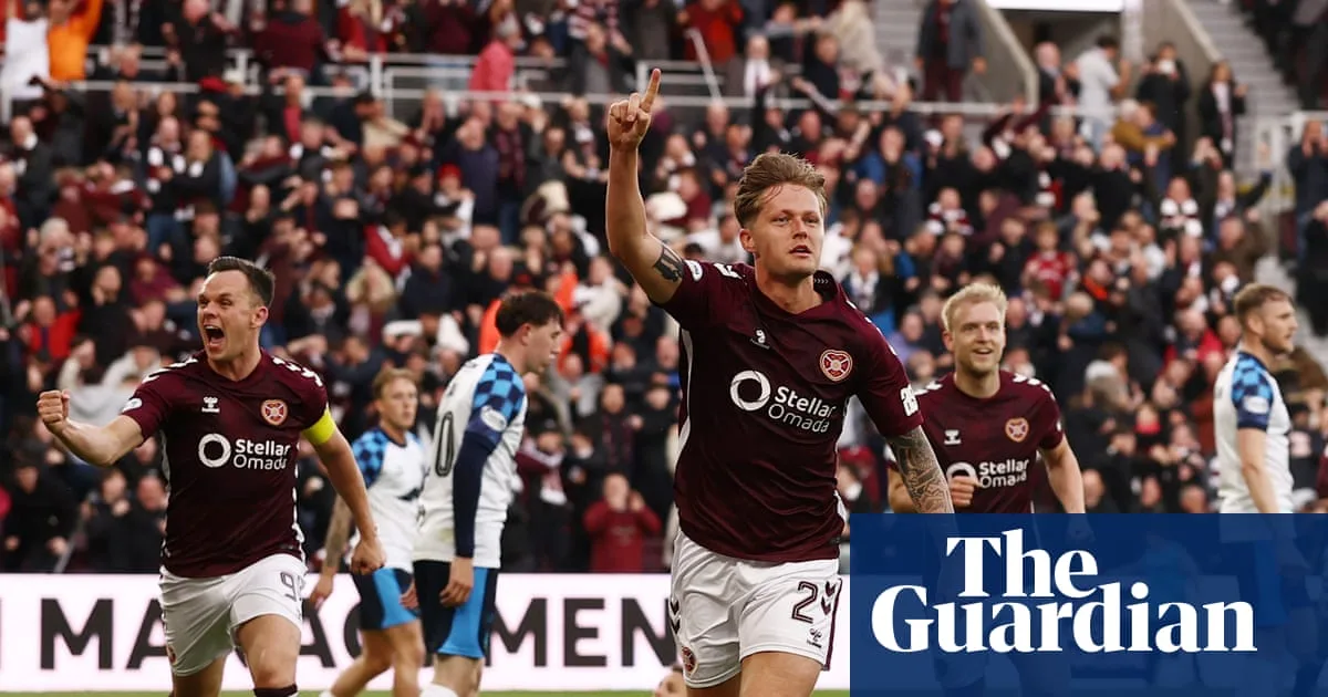 Hearts Edge Falkirk but McInnes Fumes Over ‘Disgusting’ Celtic Penalty