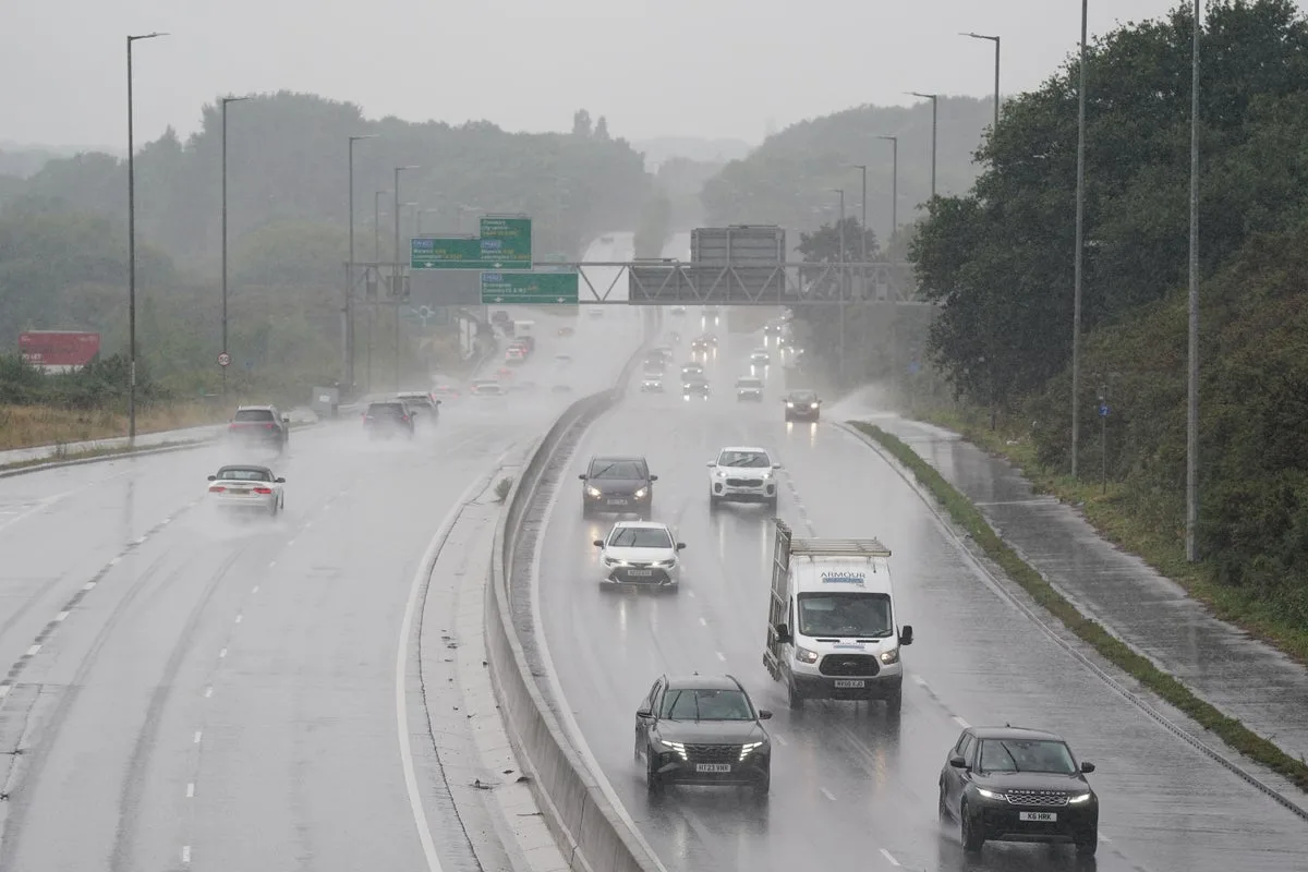 Met Office Issues Thunderstorm Warning for England and Wales