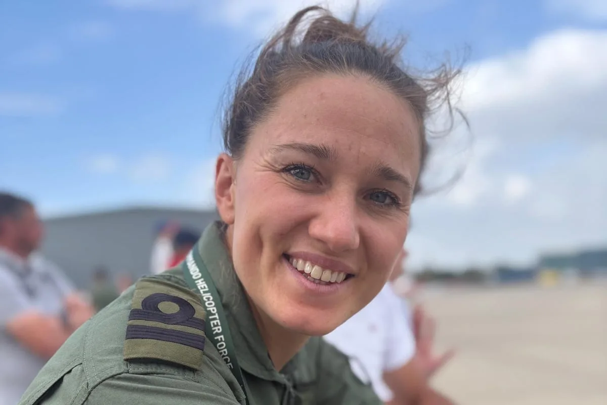 Helicopter crash victim was Britain’s only female commando