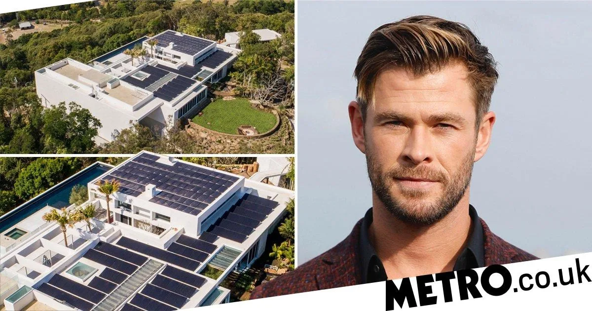 Chris Hemsworth Fits Hundreds of Solar Panels on £11m Mansion