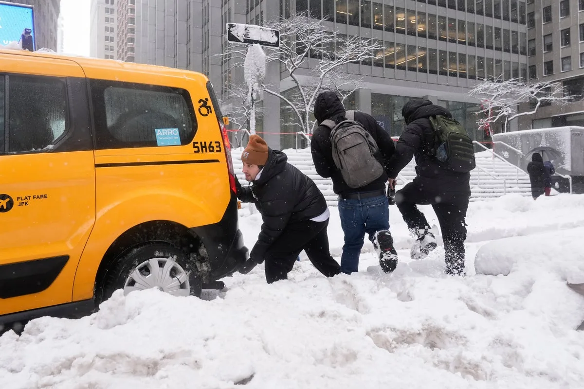 Historic Snowstorm Paralyzes Balkan Region