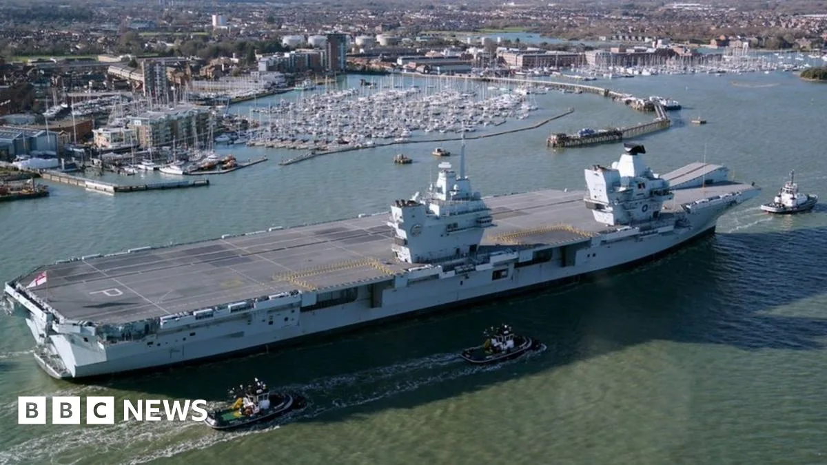 HMS Prince of Wales Sails for Nato Arctic Mission After Sister Ship's Propeller Issue