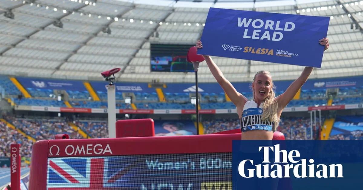 Hodgkinson Sets World Leading 800m Time At Diamond League