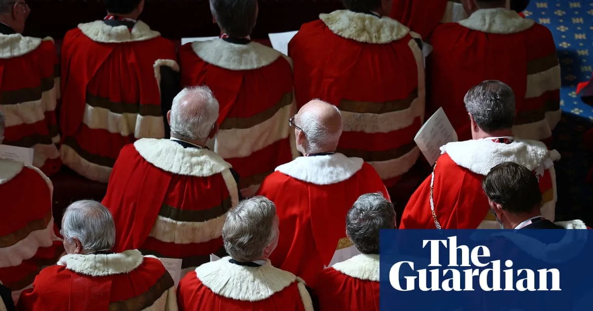 House of Lords Peers Face Crackdown Over Poor Attendance