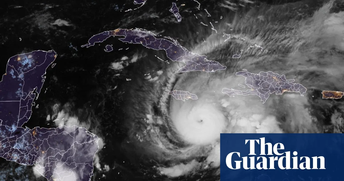 Hurricane Melissa Reaches Category 5, Jamaica Orders Evacuations