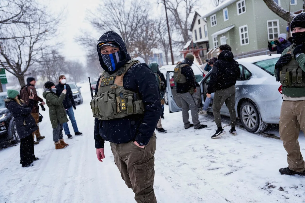 ICE Agents Heckled During Teen Arrest in Minneapolis
