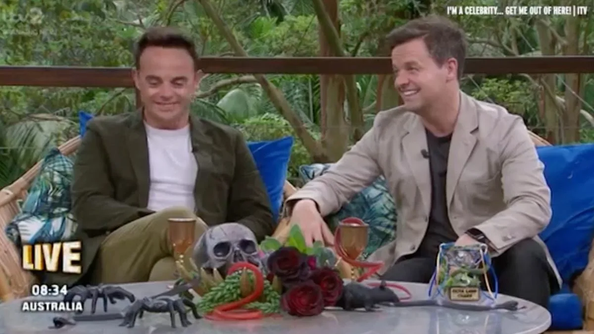 Ant and Dec Predict Cliff Parisi as First I'm a Celebrity Evictee