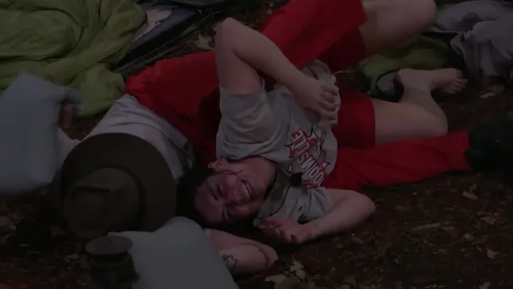I’m A Celeb’s Aitch and Shona McGarty Spark Romance Rumours After Play Fighting