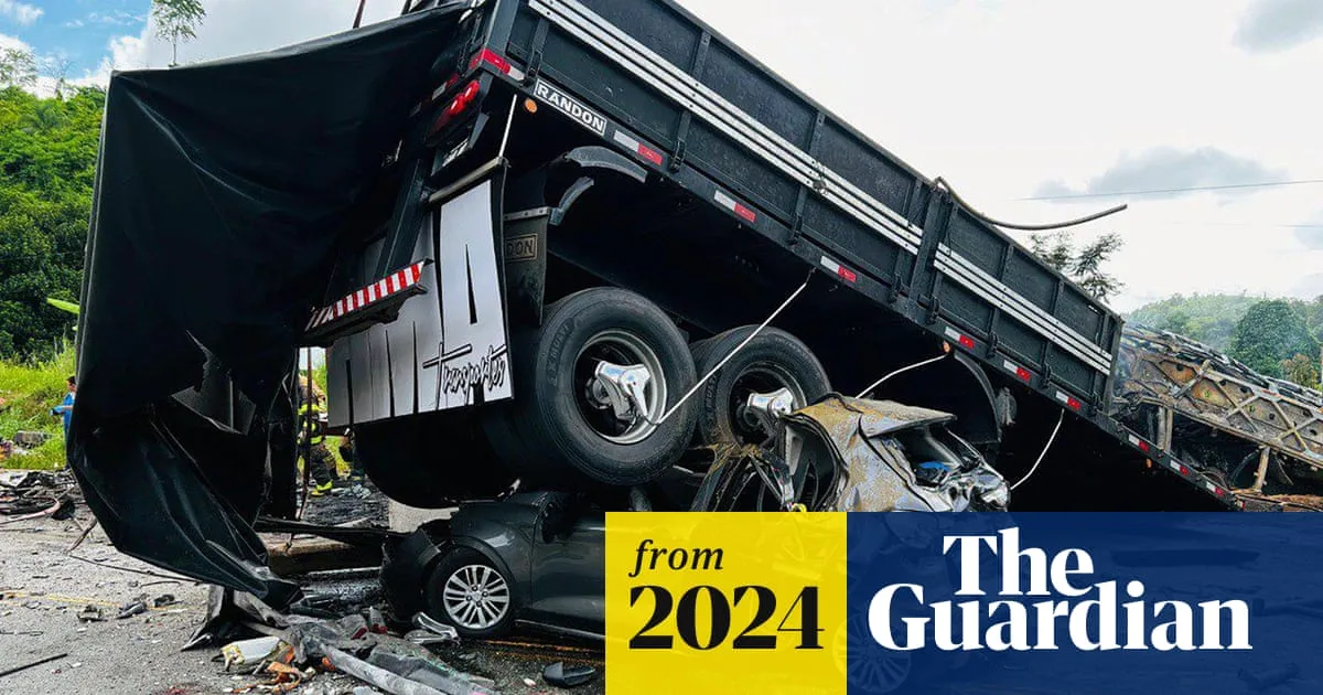 Brazil Bus Crash Kills 38, Including Influencer's Brother