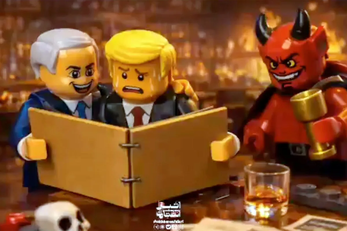 Iran Trolls Trump with AI Lego Video Mocking Epstein Ties