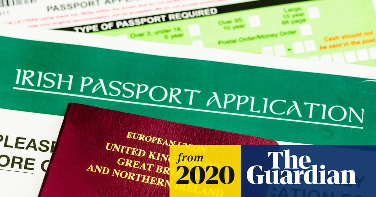 Irish Passport Applications From Britain Surge 30-Fold Post Brexit