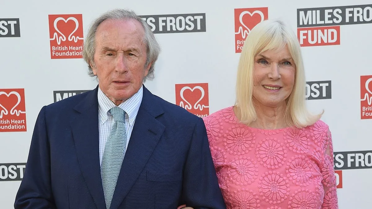 Sir Jackie Stewart reveals wife's dementia battle as she forgets who he is