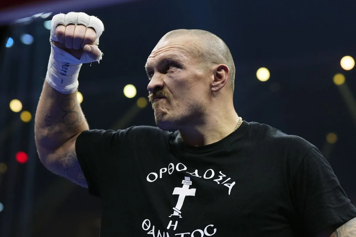 Oleksandr Usyk Teases MMA Bout with Jake Paul