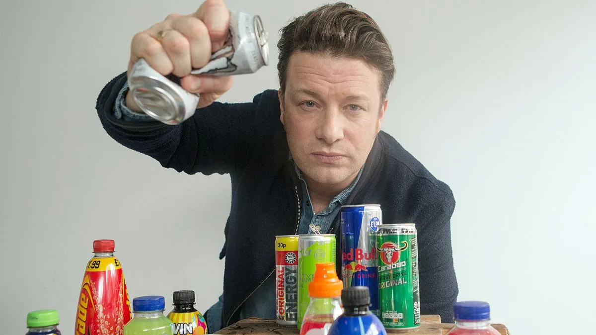 Jamie Oliver Hails UK Ban on Energy Drinks for Under-16s