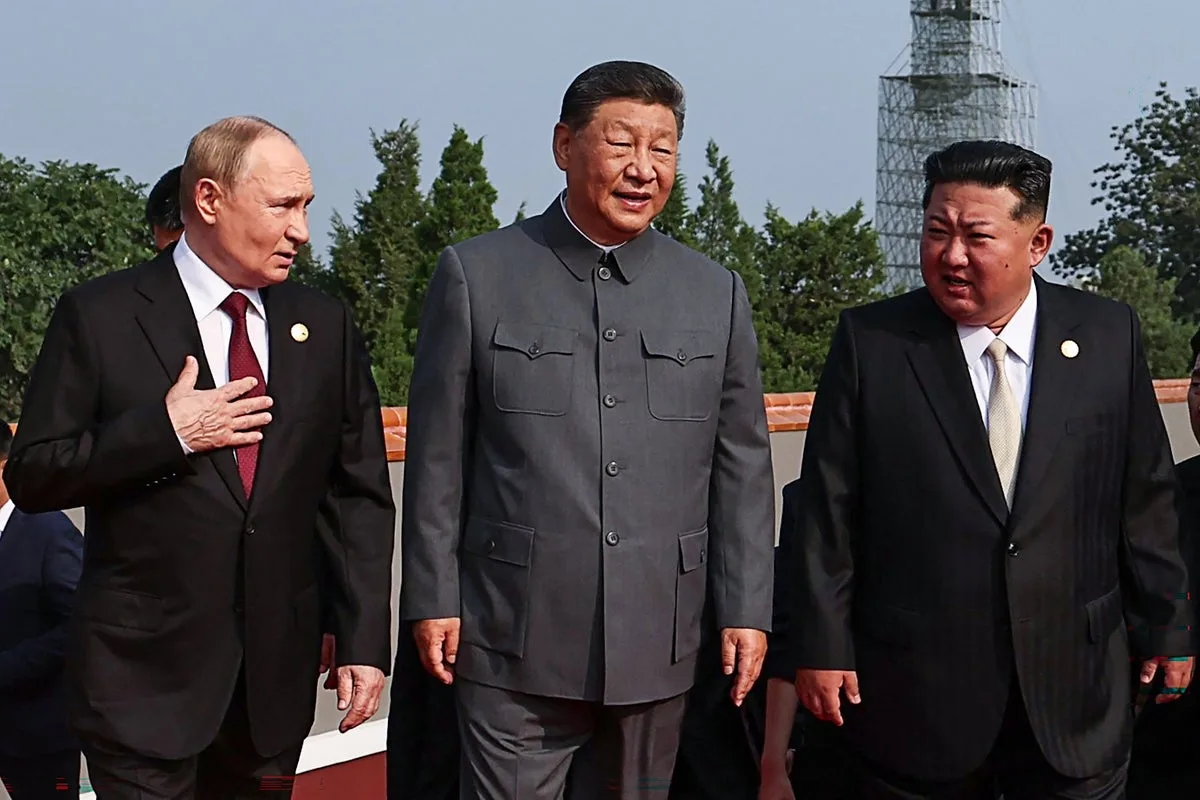 Japan alarmed by 'new world order' of China, Russia and North Korea