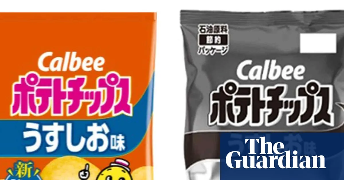 Japan Snack Giant Calbee Switches to Monochrome Packaging Due to Iran War Ink Shortage