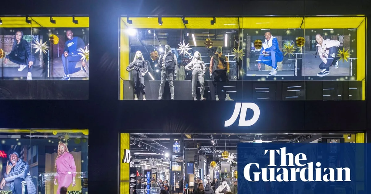 JD Sports Profits Fall as Consumer Finances Strained