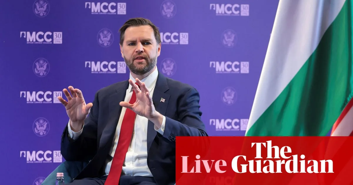 EU to Raise Concerns with US Over Vance's Hungary Visit
