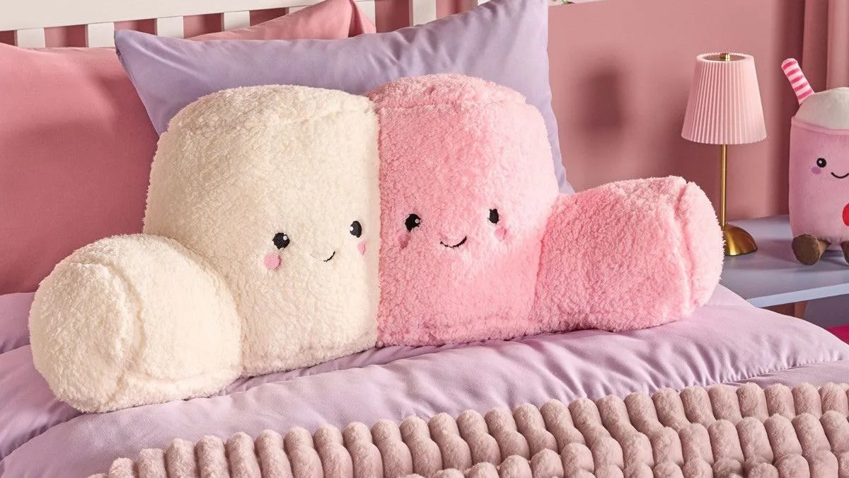 £13 Cushion Offers Supersized Alternative to Jellycat's Popular Marshmallow Toy