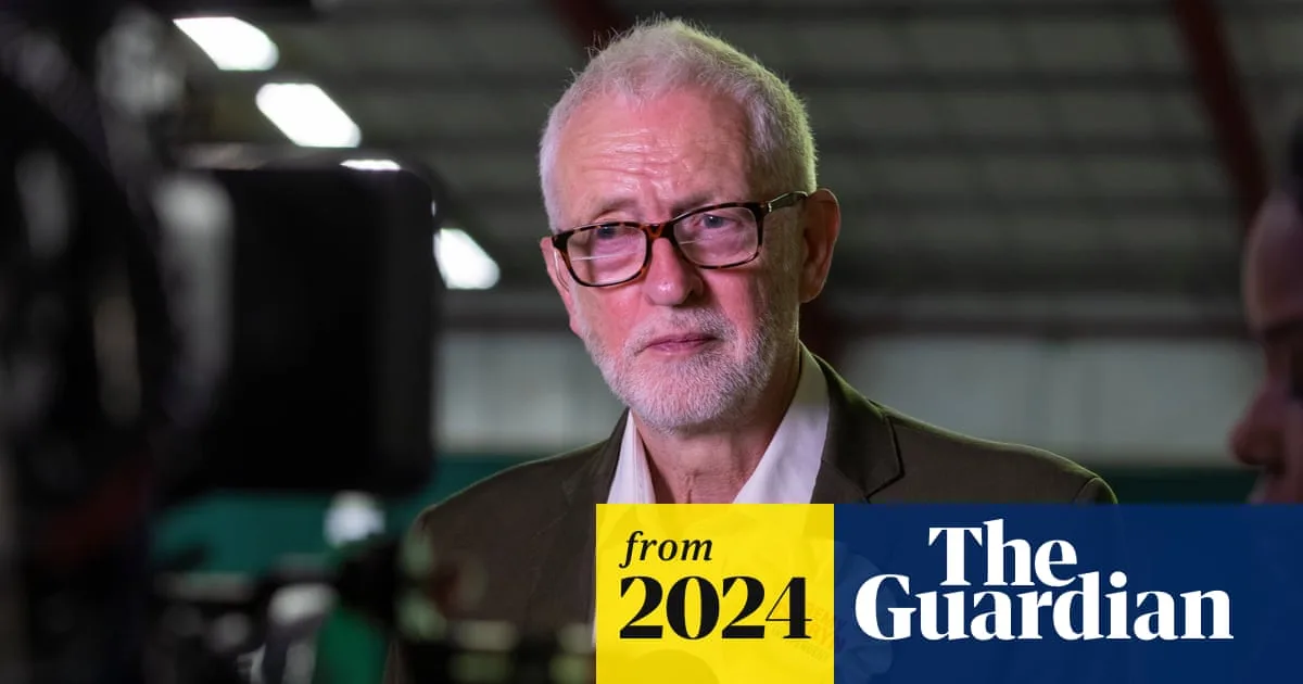 Jeremy Corbyn Addresses Meeting on Formation of New Leftwing Party