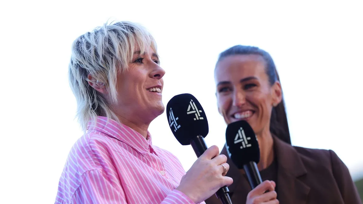 Jill Scott and Maisie Adam Arrive 25 Minutes Late to Soccer Aid