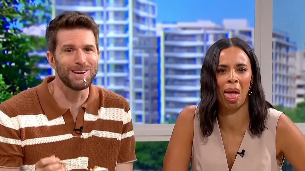Joel Dommett Apologises After Awkward Cheesecake Mishap on This Morning