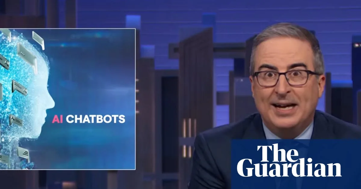 John Oliver Slams AI Chatbots as Unregulated and Dangerous