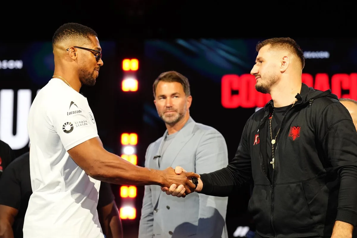Anthony Joshua's Fight Moved to Jeddah Superdome