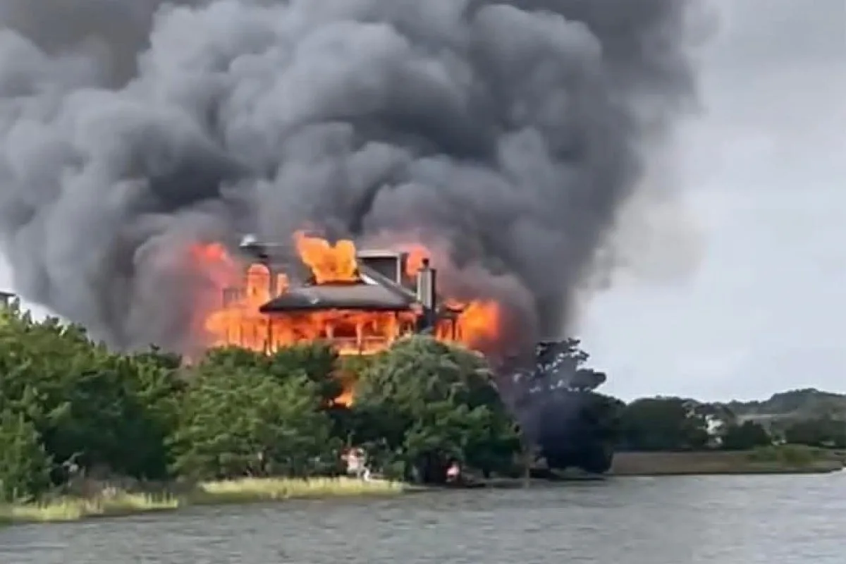 Judge's Beach House Destroyed in Suspected Arson Attack