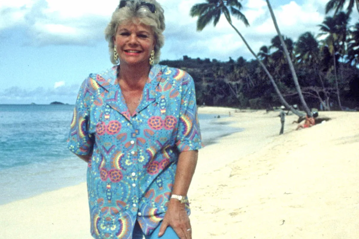 Judith Chalmers' cheeky confession: TV star went pantless for 30 years on Wish You Were Here