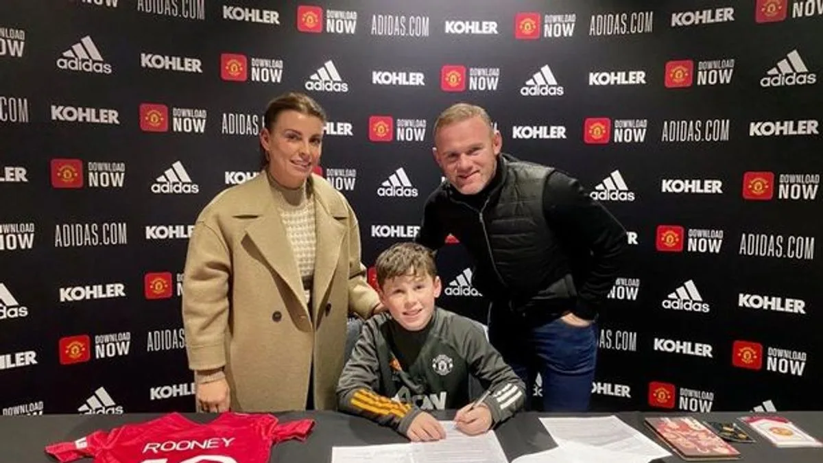 Kai Rooney's Man Utd Ambition Following Wayne's Path