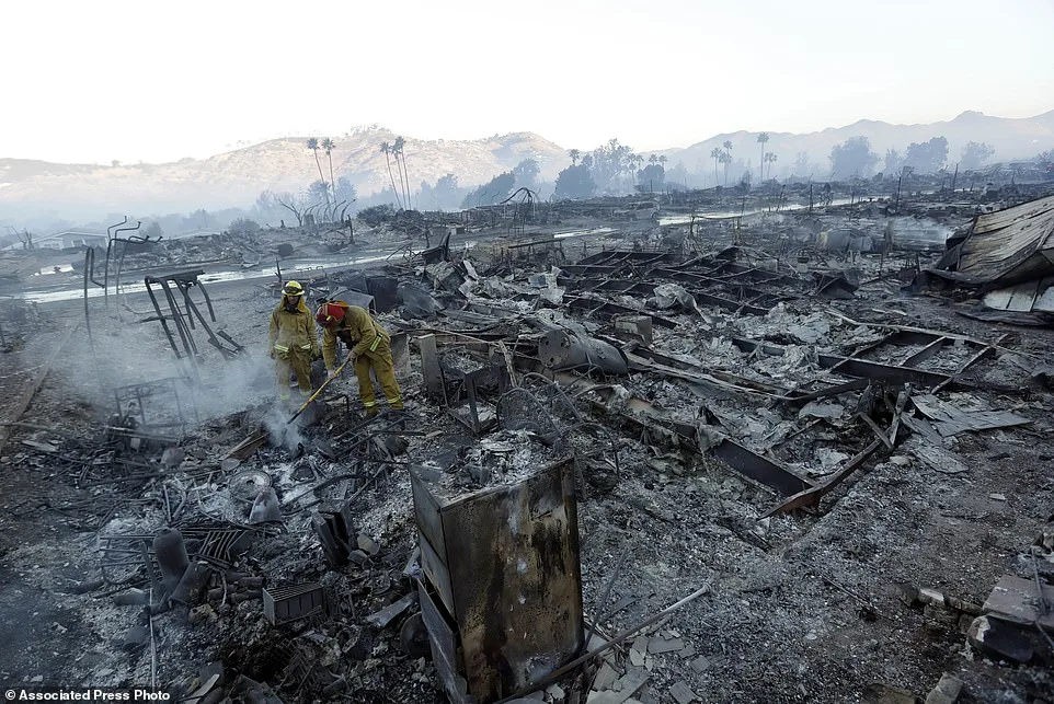 Fast-Moving Wildfire Engulfs Semi-Rural San Diego Area