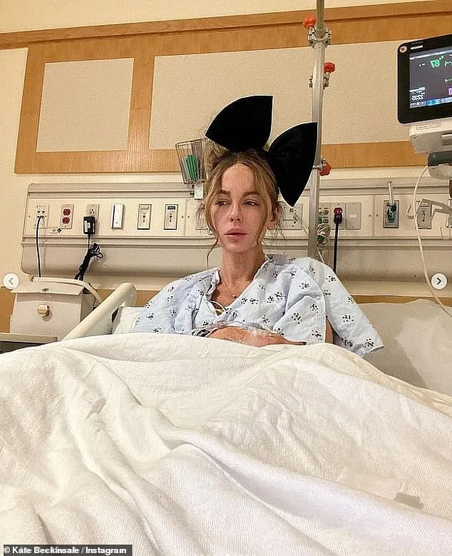 Kate Beckinsale Still Hospitalised as She Shares Easter Selfie