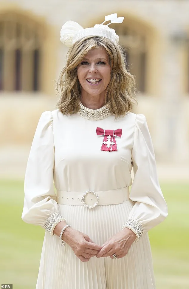 Kate Garraway Gives Positive Update on Husband Derek Draper's Health at MBE Ceremony