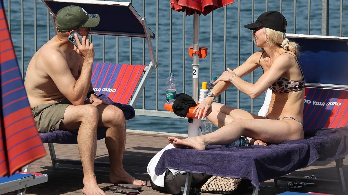 Kate Lawler Strips to Bikini on Honeymoon in Italy Despite Illness