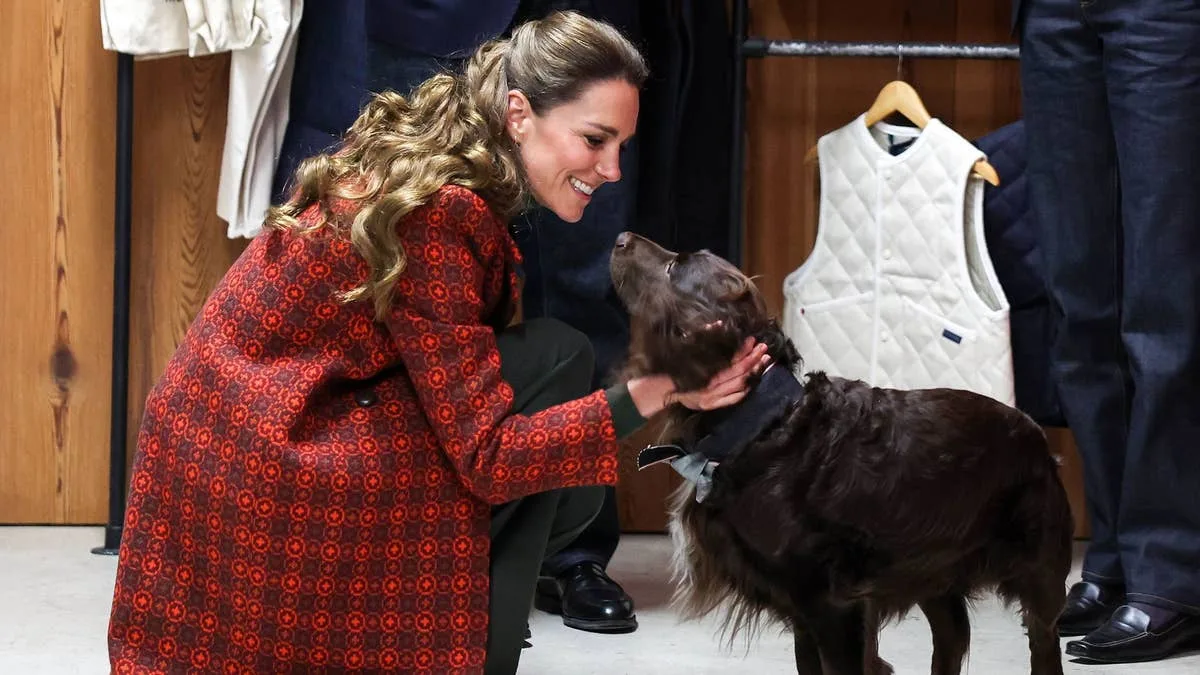 Princess Kate Reveals New Puppy During West Wales Textile Visit