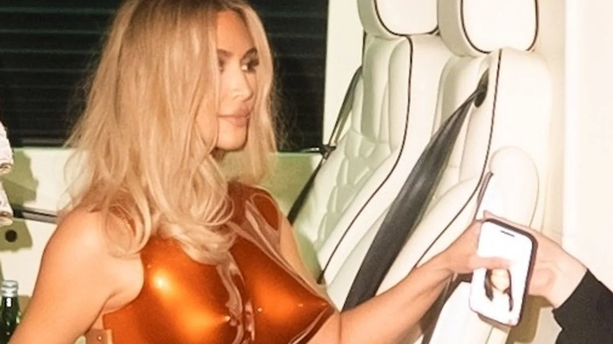 Kim Kardashian's Met Gala Phone Lock Screen Features Only One of Her Four Children