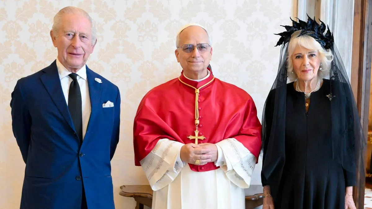 King Charles Makes Historic Vatican Visit with Queen Camilla