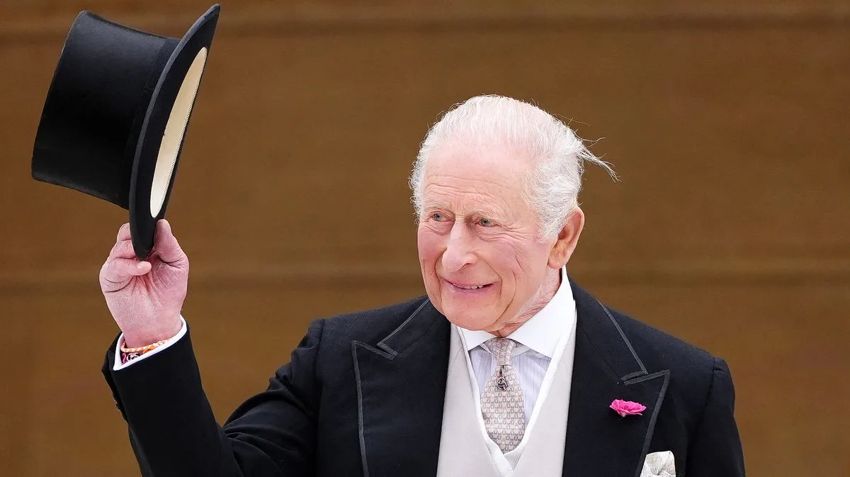 King Charles Jokes About Ageing At Palace Garden Party