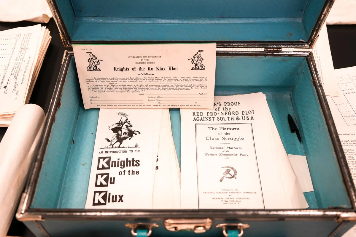 KKK Regalia and Pamphlets Found in Mississippi Government Office