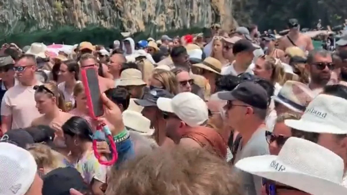 Koh Phi Phi 'a nightmare' as tourist crowds overwhelm Thai island