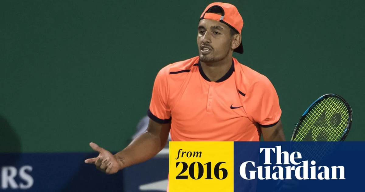 Kyrgios Fined $16,500 for Shanghai Masters Conduct