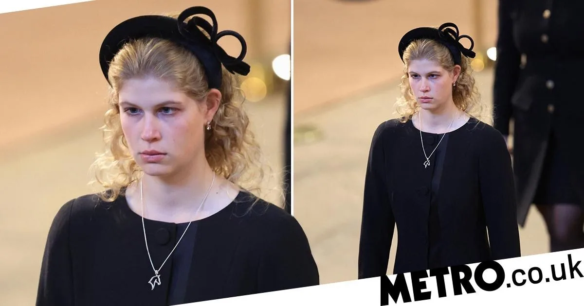 Lady Louise Windsor Pays Equestrian Tribute to Queen with Horse Necklace