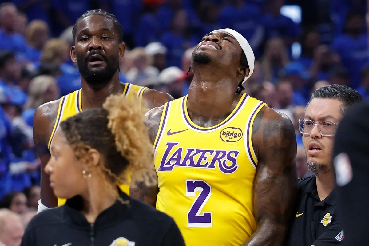 Lakers' Jarred Vanderbilt Suffers Gruesome Finger Injury in Playoff Defeat
