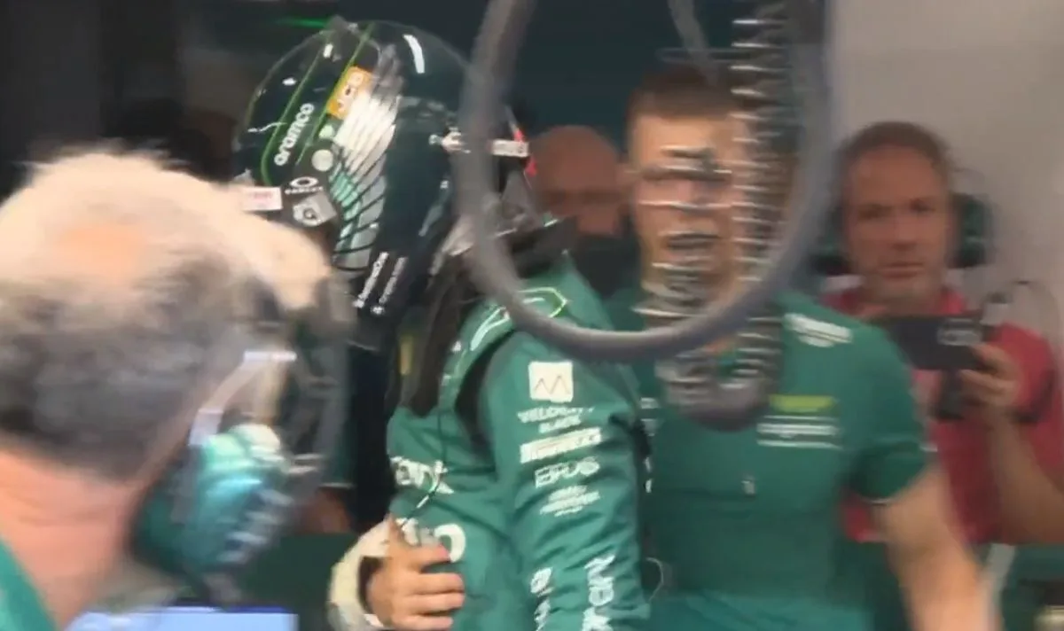 Lance Stroll Shoves Engineer in Qatar Qualifying Rage