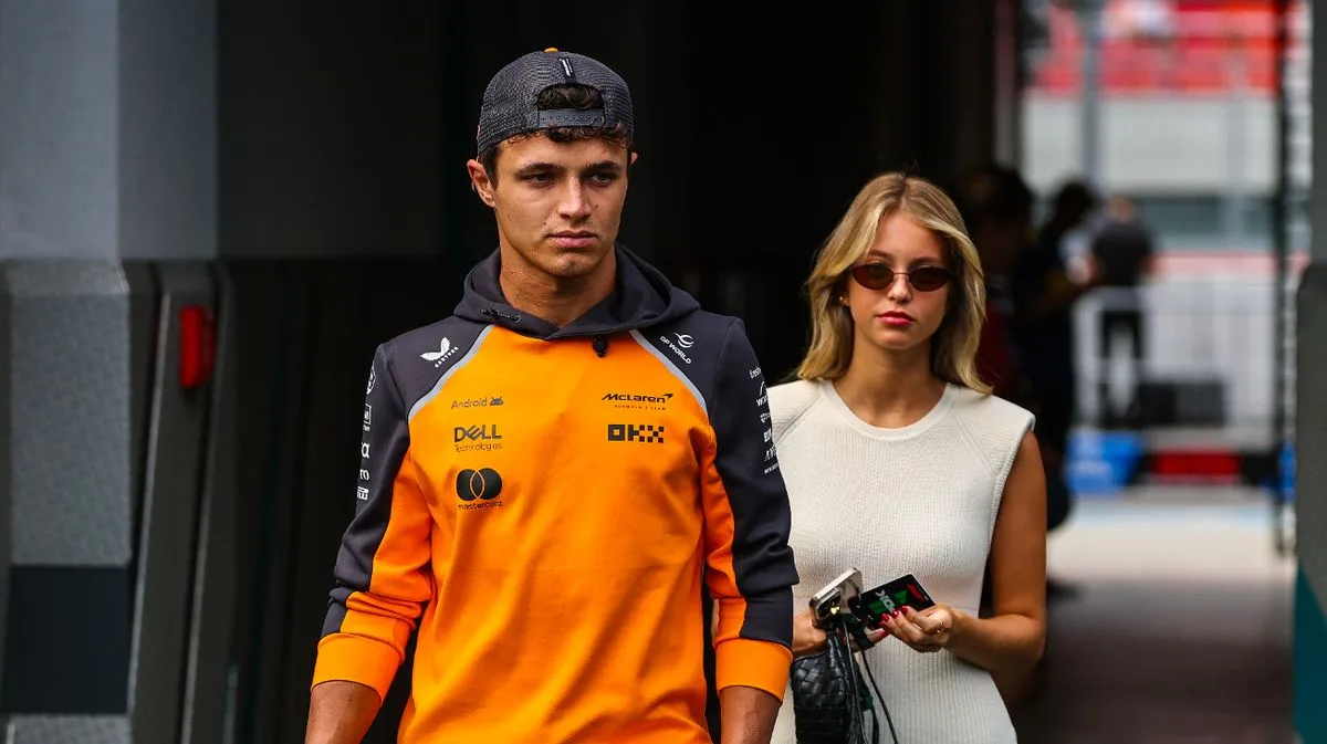 Lando Norris Confirms Split With Girlfriend in Leaked Video
